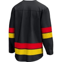 Fanatics NHL Jerseys Fanatics Breakaway Senior Alternate Jersey - Vancouver Canucks Third Black Skate - TheHockeyShop