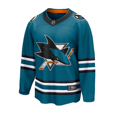 Fanatics Breakaway Senior Home Jersey - San Jose Sharks - TheHockeyShop.com