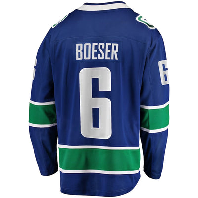 Fanatics Breakaway Senior Home Jersey - Vancouver Canucks - Brock Boeser - TheHockeyShop.com