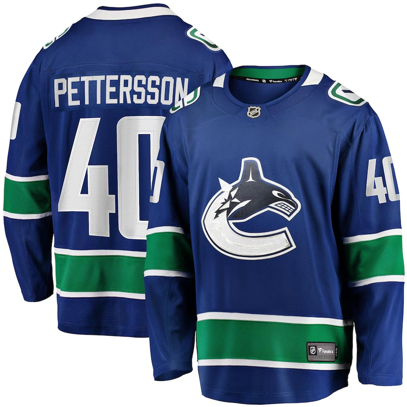 Fanatics Breakaway Senior Home Jersey - Vancouver Canucks Elias Pettersson - TheHockeyShop.com