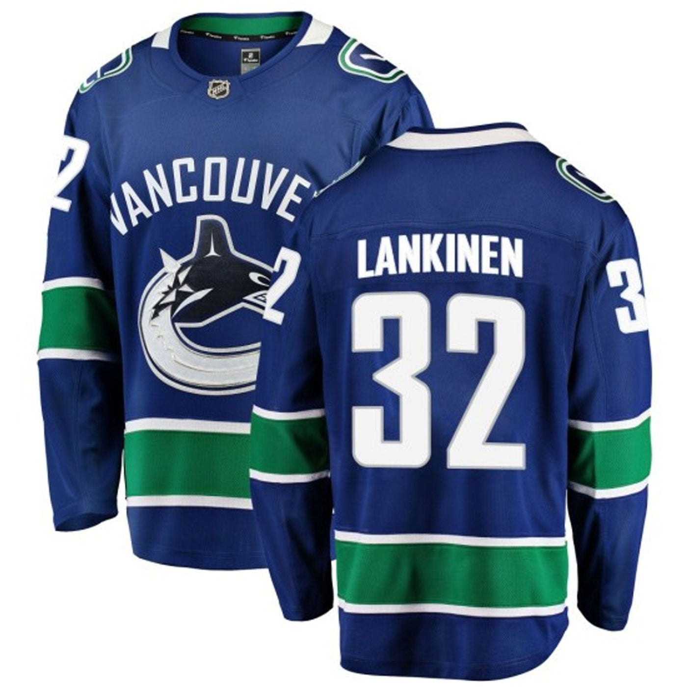 Fanatics Breakaway Senior Home Jersey - Vancouver Canucks - Kevin Lankinen - TheHockeyShop.com