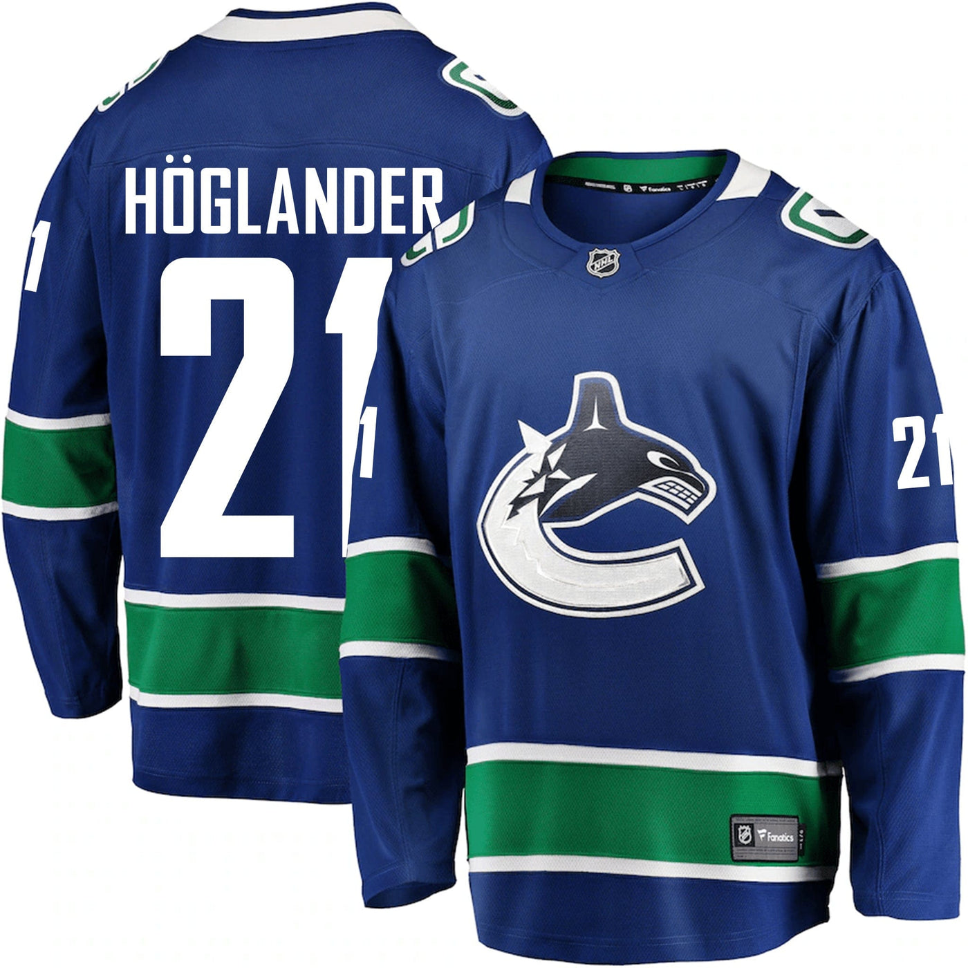 Fanatics Breakaway Senior Home Jersey - Vancouver Canucks Nils Höglander - TheHockeyShop.com