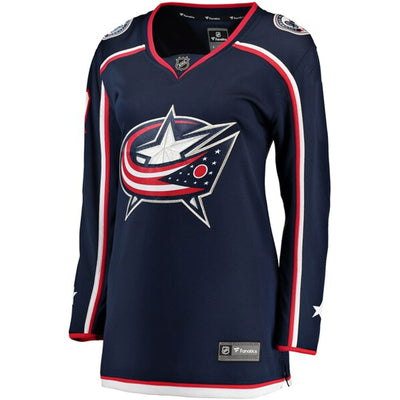 Fanatics Breakaway Womens Home Jersey - Columbus Blue Jackets - TheHockeyShop.com