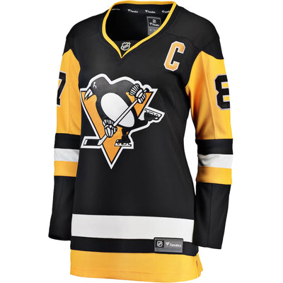 Fanatics Breakaway Womens Home Jersey - Pittsburgh Penguins - Sidney Crosby - TheHockeyShop.com
