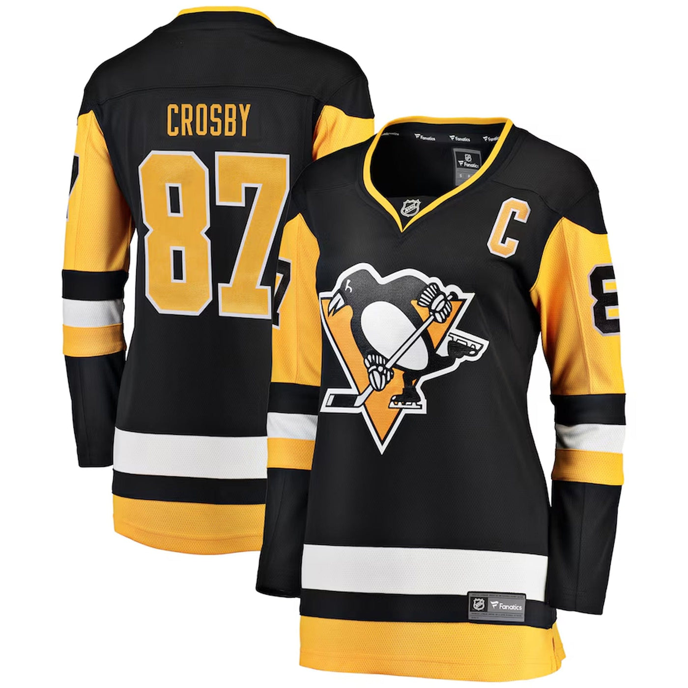 Fanatics Breakaway Womens Home Jersey - Pittsburgh Penguins - Sidney Crosby - TheHockeyShop.com