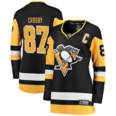 Fanatics Breakaway Womens Home Jersey - Pittsburgh Penguins - Sidney Crosby - TheHockeyShop.com