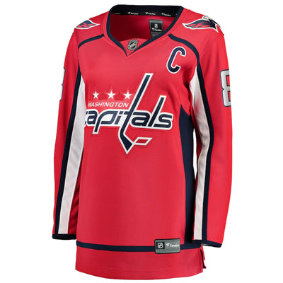 Fanatics Breakaway Womens Home Jersey - Washington Capitals - Alex Ovechkin - TheHockeyShop.com