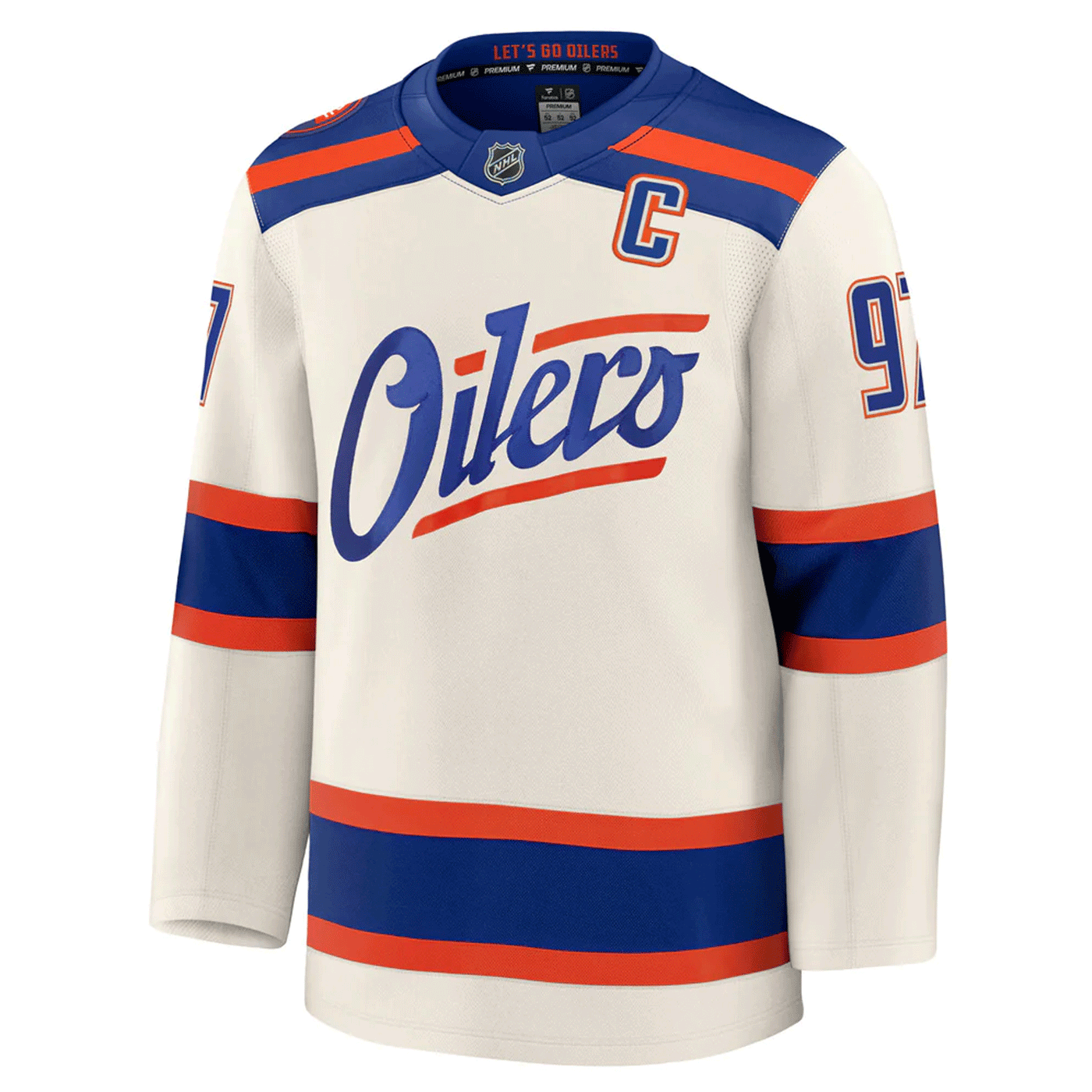 Fanatics NHL Jerseys Fanatics Premium Senior Alternate Jersey Edmonton Oilers - Connor McDavid - TheHockeyShop