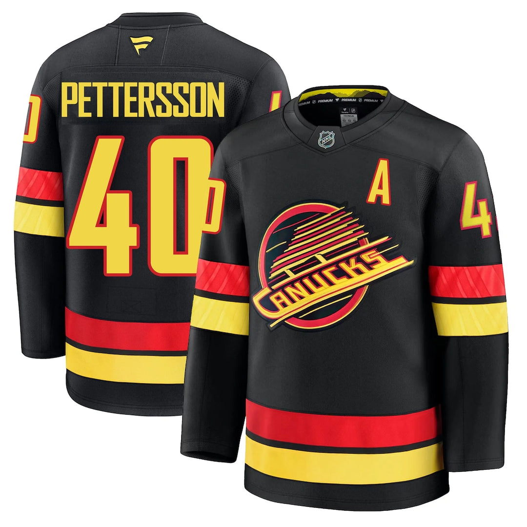 Fanatics Premium Senior Alternate Jersey Elias Pettersson - Main Image