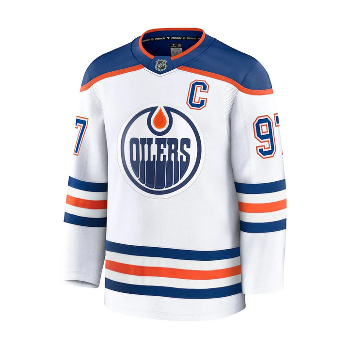 Fanatics Premium Senior Away Jersey Edmonton Oilers Connor McDavid