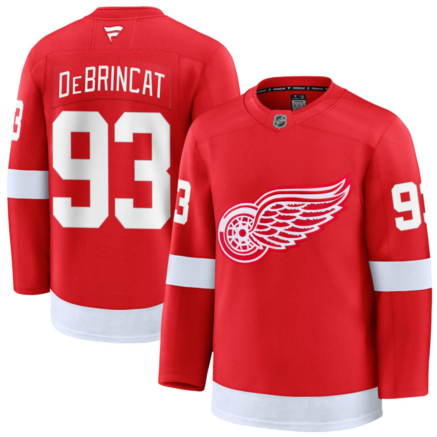 Fanatics Premium Senior Home Jersey - Detroit Red Wings Alex DeBrincat - TheHockeyShop.com