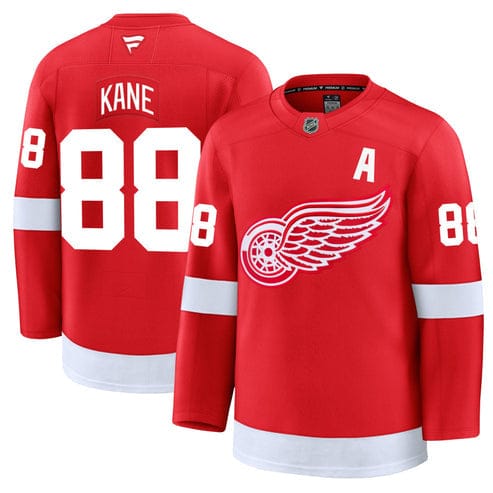 Fanatics NHL Jerseys Fanatics Premium Senior Home Jersey - Detroit Red Wings Patrick Kane 50 / Red - TheHockeyShop