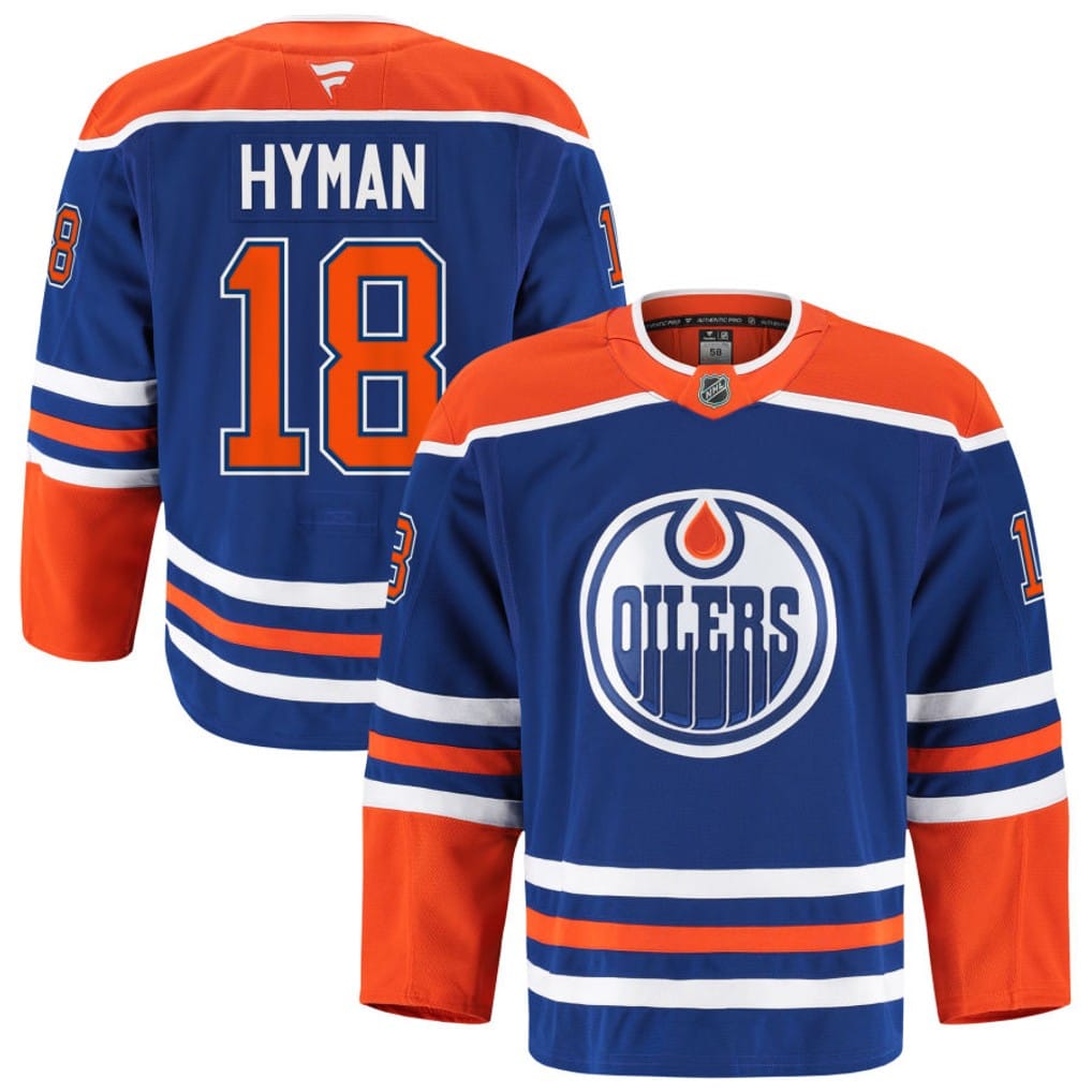 Fanatics NHL Jerseys Fanatics Premium Senior Home Jersey - Edmonton Oilers Zach Hyman 50 - TheHockeyShop