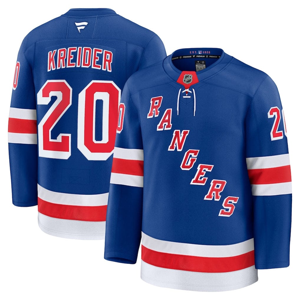 Fanatics NHL Jerseys Fanatics Premium Senior Home Jersey - New York Rangers Chris Kreider 50 (M) - TheHockeyShop