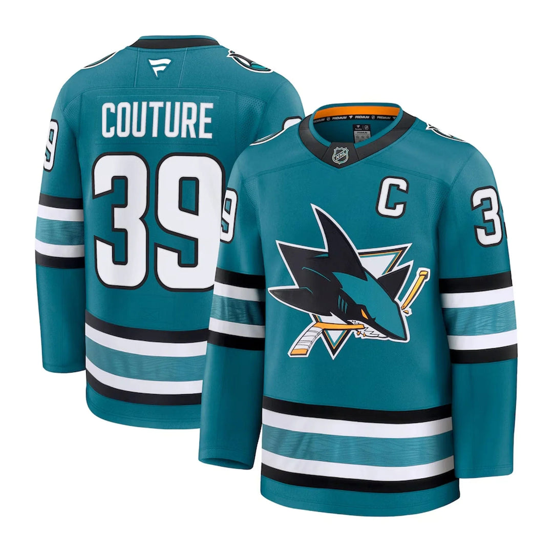 Fanatics Premium Senior Home Jersey San Jose Sharks Logan Couture
