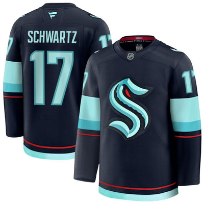 Fanatics Premium Senior Home Jersey - Seattle Kraken Jaden Schwartz - TheHockeyShop.com