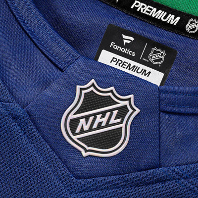 Fanatics Premium Senior Home Jersey - Vancouver Canucks Royal Orca - TheHockeyShop.com