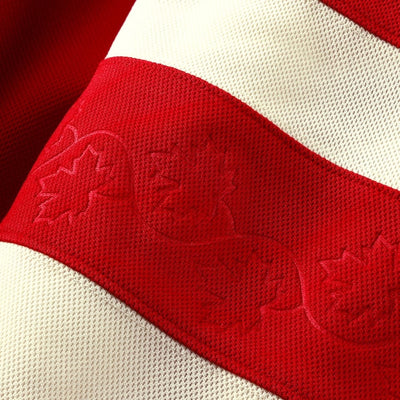 Men's Canada Nathan MacKinnon Fanatics Red 2025 4 Nations Face-Off Premium Player Jersey - TheHockeyShop.com