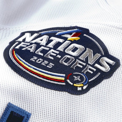 Men's Finland Aleksander Barkov Fanatics White 2025 4 Nations Face-Off Premium Jersey - TheHockeyShop.com