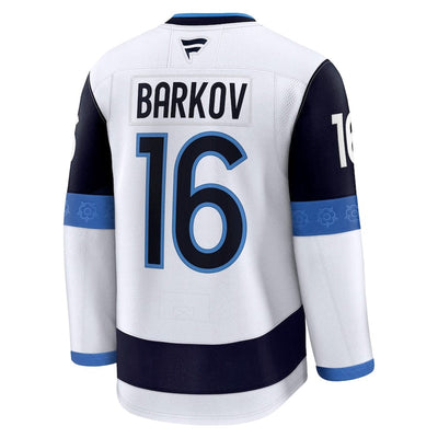 Men's Finland Aleksander Barkov Fanatics White 2025 4 Nations Face-Off Premium Jersey - TheHockeyShop.com
