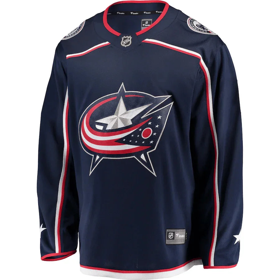 Fanatics Breakaway Senior Home Jersey Columbus Blue Jackets