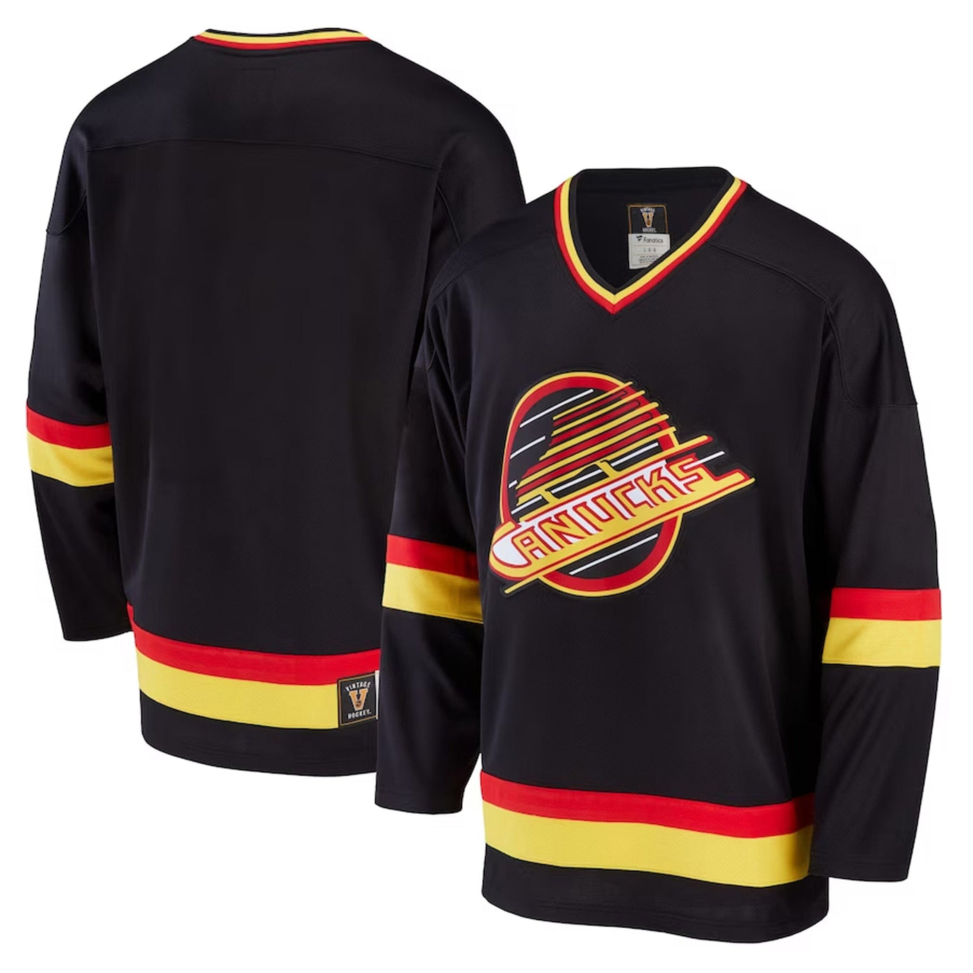 Fanatics Breakaway Senior Vintage Jersey Vancouver Canucks Retro Skate
