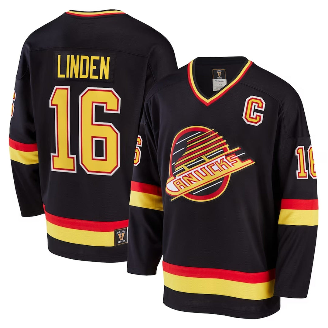 Canucks jersey retro top