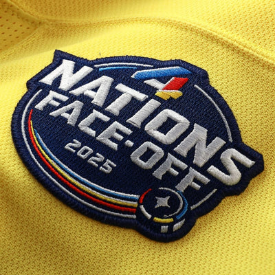 Sweden Fanatics 2025 4 Nations Face-Off Premium Jersey - Yellow - TheHockeyShop.com