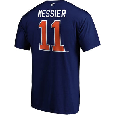 Fanatics Retired N&N Mens Shirt - Edmonton Oilers Mark Messier - TheHockeyShop.com