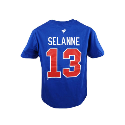 Winnipeg Jets Fanatics Retired N&N Mens Shirt - Teemu Selanne
