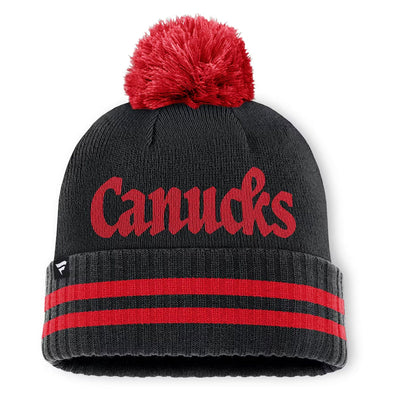 Fanatics Blindside Cuff Pom Toque - Vancouver Canucks - TheHockeyShop.com