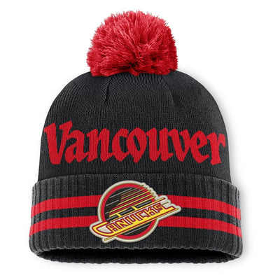 Fanatics Blindside Cuff Pom Toque - Vancouver Canucks - TheHockeyShop.com