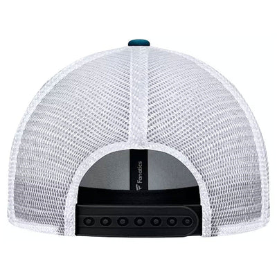 Fanatics One-Timer Cotton Structured Adjustable Mesh Hat - San Jose Sharks - TheHockeyShop.com
