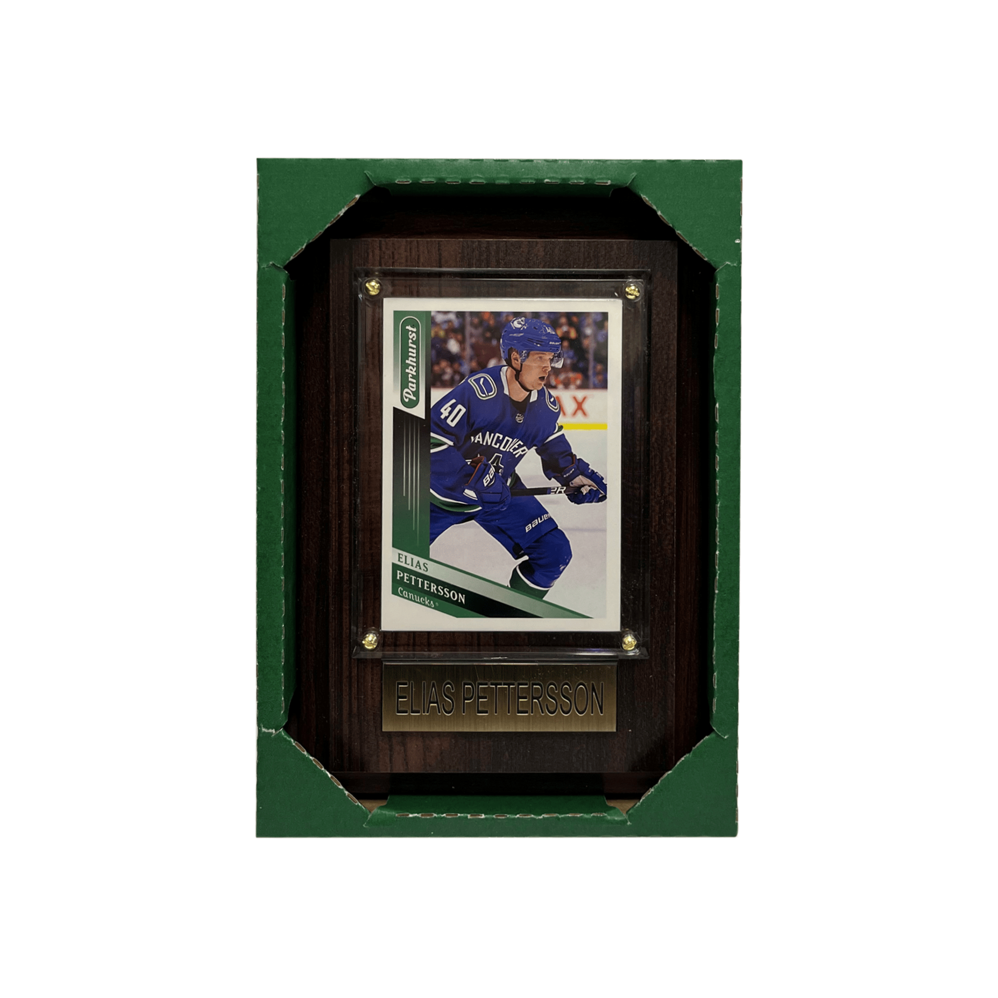 NHL Plaque w/Card - Elias Pettersson