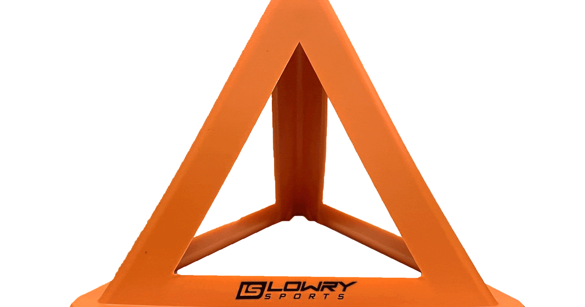 Blue Sports Triangle Cones Orange 7 | TheHockeyShop.com