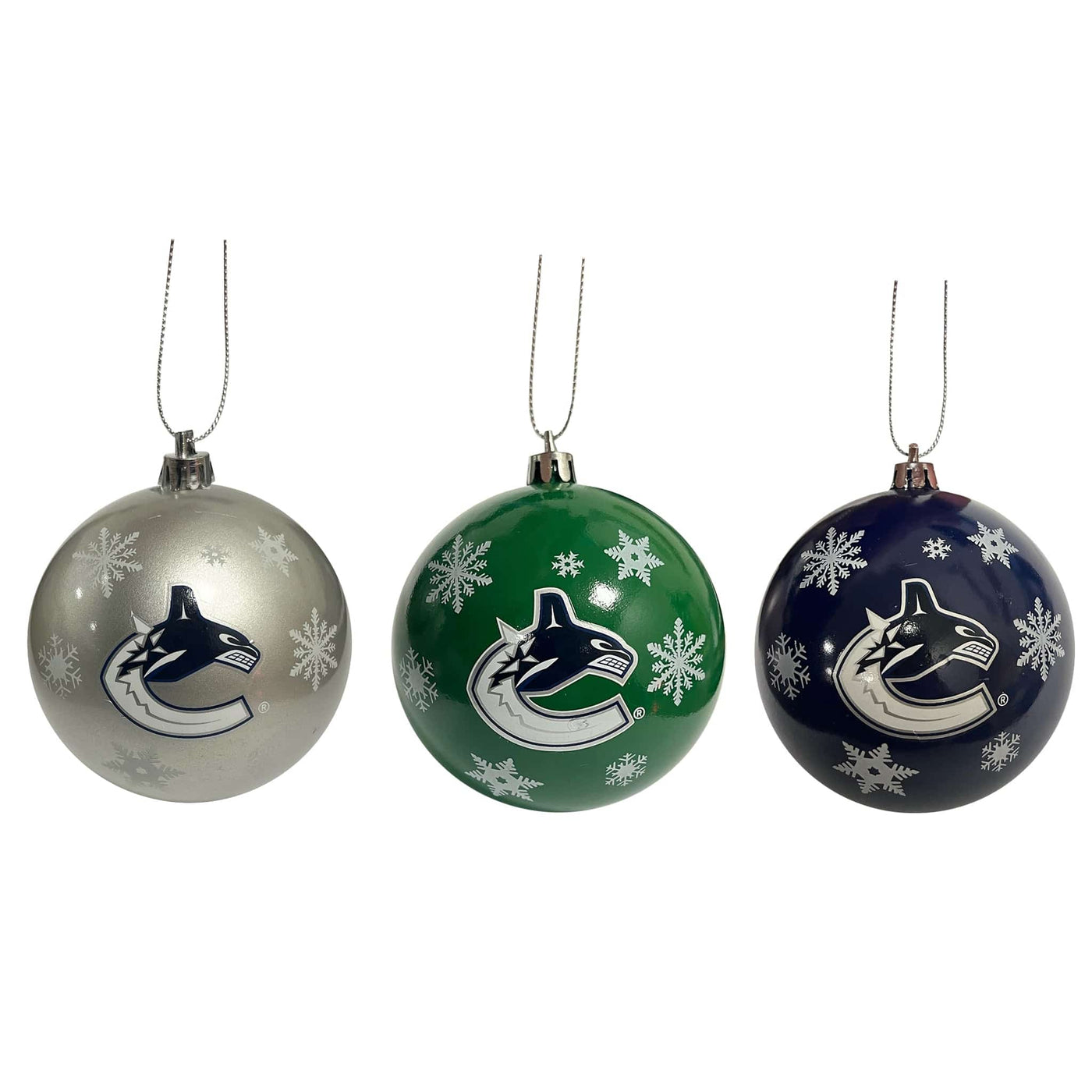 Forever Collectibles NHL Ball Ornament (3-Pack) - Vancouver Canucks - TheHockeyShop.com