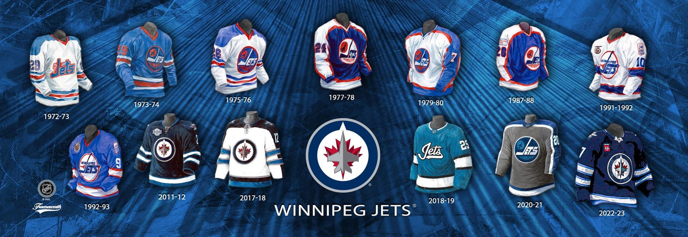 Winnipeg Jets iconic jerseys