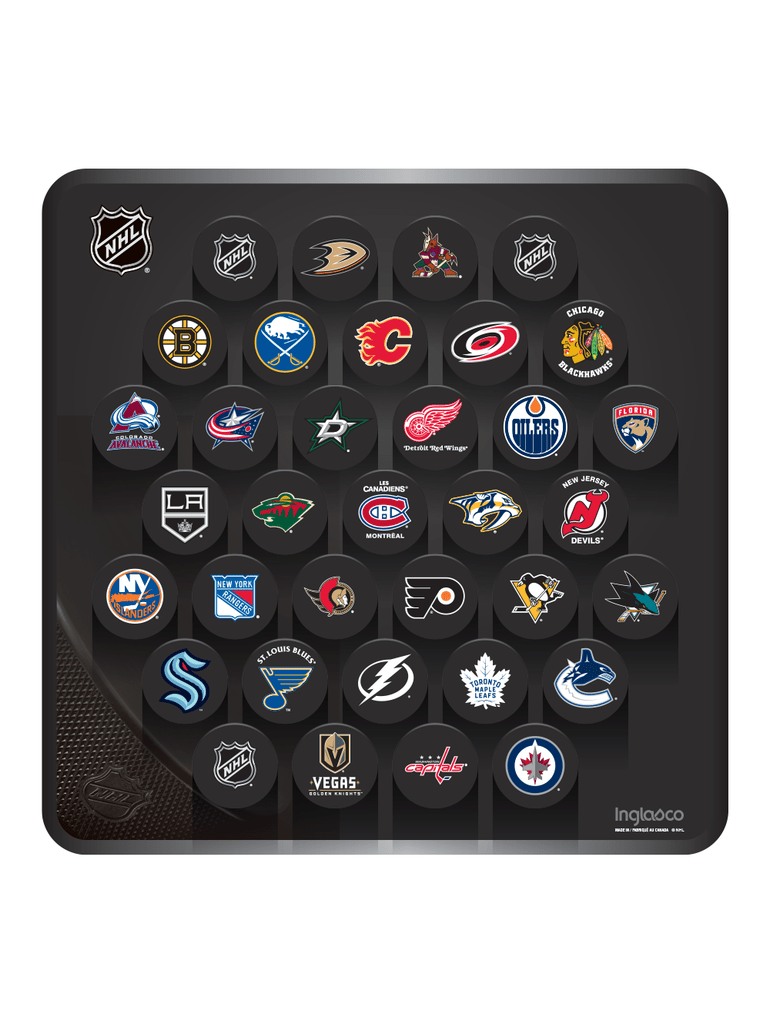 Inglasco Basic NHL Puck Wall Plaque - The Hockey Shop Source For Sports