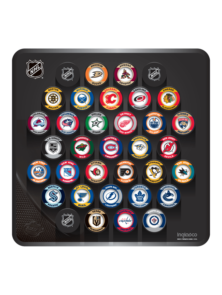 Inglasco Retro NHL Puck Wall Plaque - The Hockey Shop Source For Sports