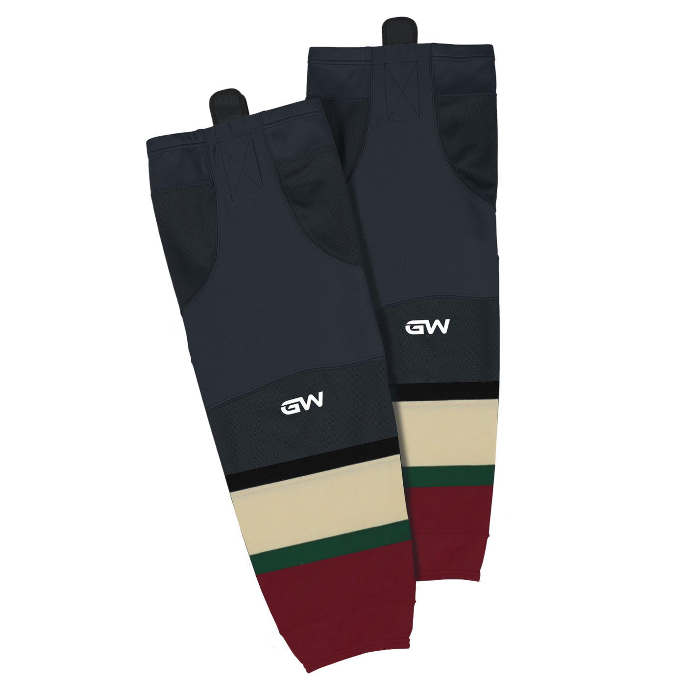 GameWear SK8500 Pro Sock - Arizona Coyotes Home - TheHockeyShop.com