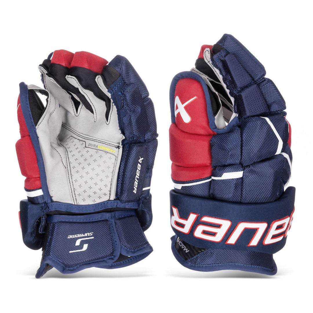 bauer mach handschuhe Bauer Supreme Mach Senior Hockey Gloves