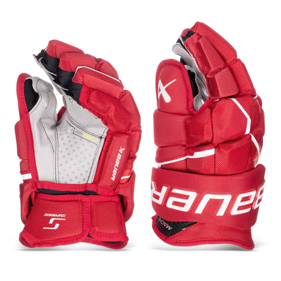 bauer mach handschuhe Bauer Supreme Mach Senior Hockey Gloves