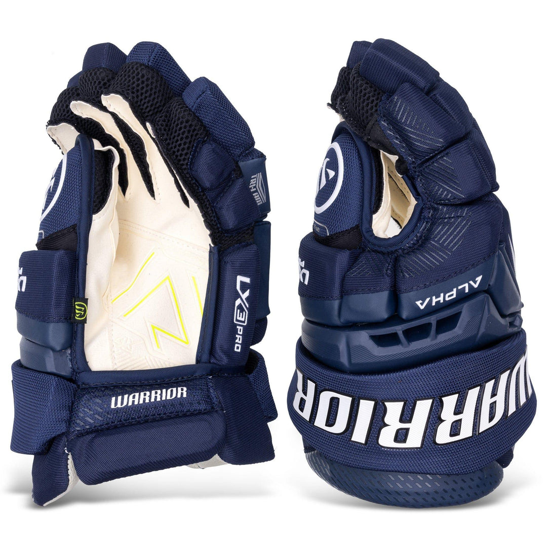 Warrior Alpha LX3 Pro Senior Hockey Gloves | TheHockeyShop.com