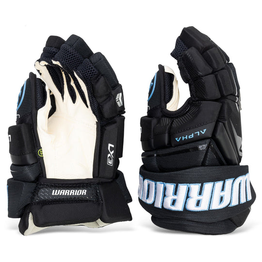 Warrior Alpha LX3 Pro Stock Senior Hockey Gloves - Utah Mammoth Black 13" - The Hockey Shop