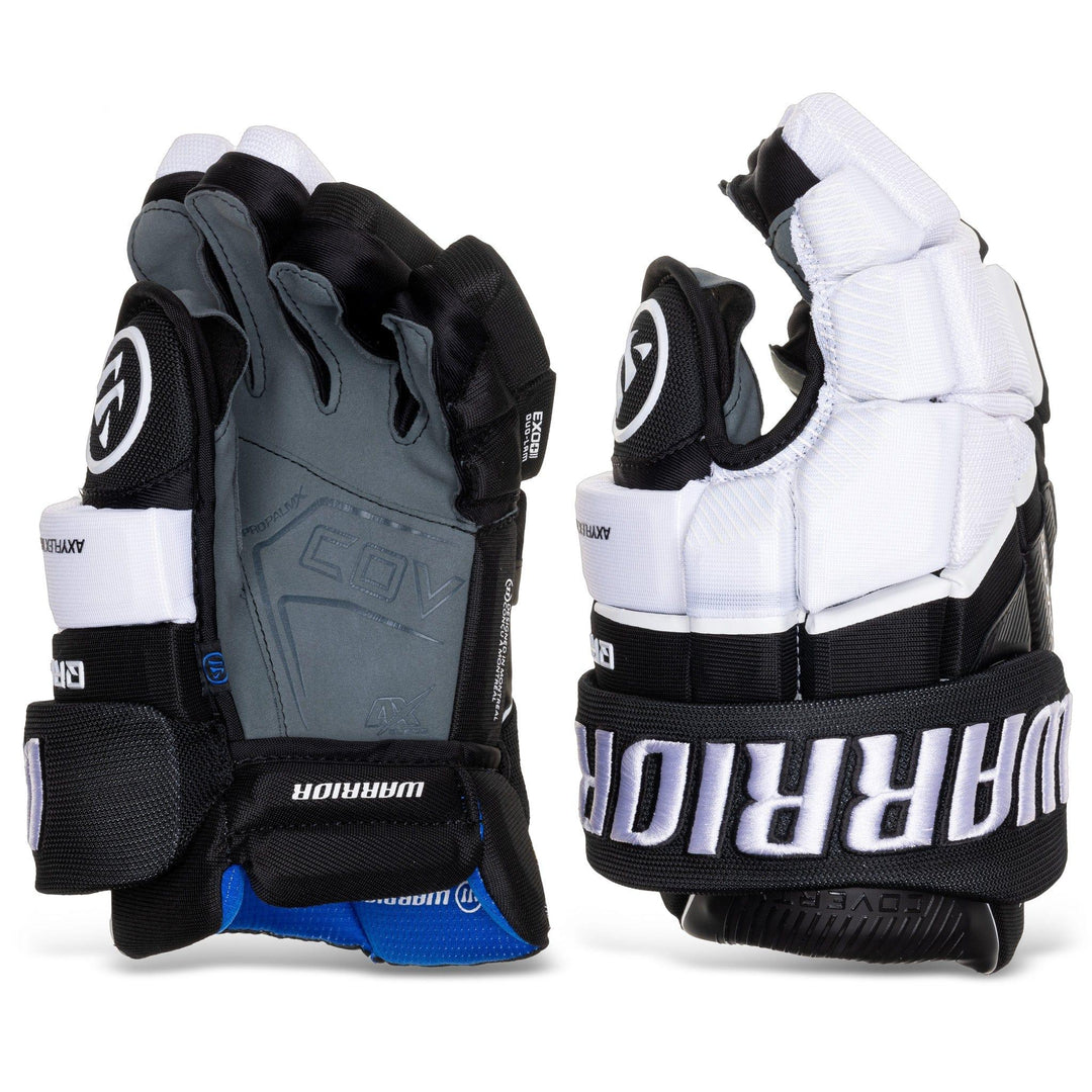 Warrior Covert QR5 20 black/white/white Hokejové rukavice, Junior