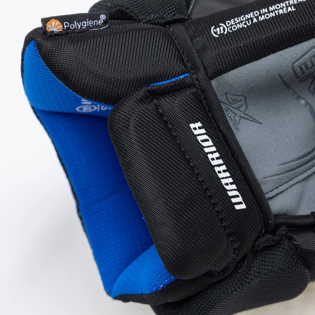 Warrior QR6 Pro Stock Senior Hockey Glove - Dallas Stars Black