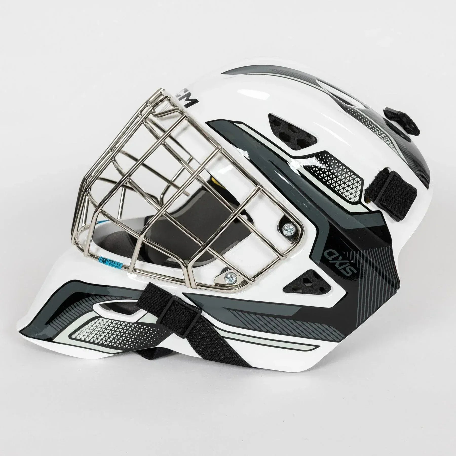 Ccm50 Mask CCM Axis F5 Junior Goalie Mask - Decal | TheHockeyShop.com