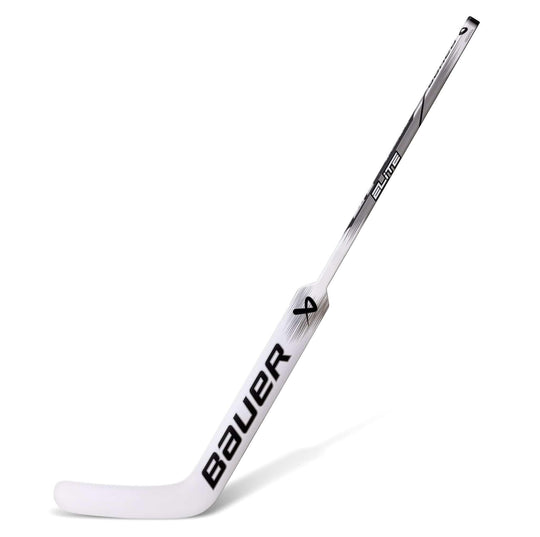Bauer Elite Intermediate Goalie Stick (2023) White / Black / P31 / L-23" - The Hockey Shop