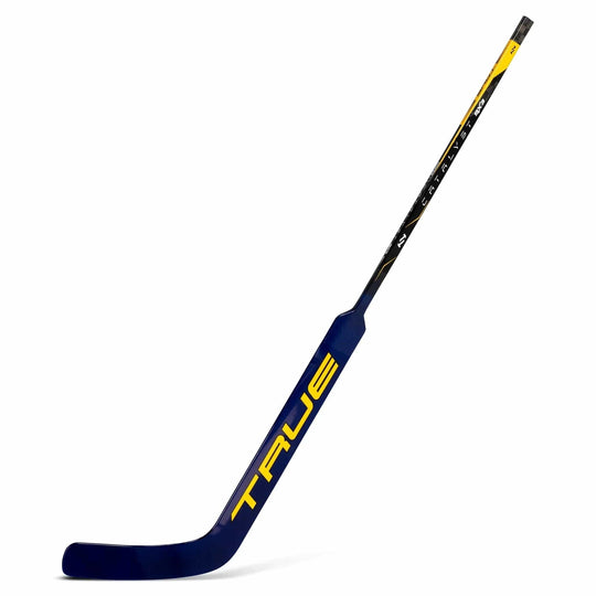 TRUE HZRDUS 9x4 Pro Stock Senior Goalie Stick - Joel Hofer Yellow / Custom / L-26" - The Hockey Shop
