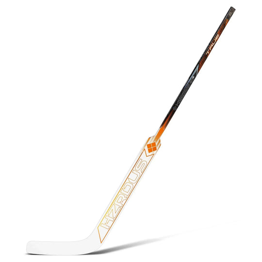 TRUE HZRDUS 9x4 Pro Stock Senior Goalie Stick - John Gibson Orange / Custom / L-26" - The Hockey Shop